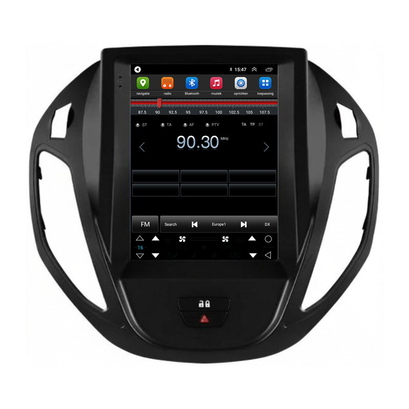 Ford Tourneo Courier CarPlay & Android Auto autoradio | 2012 t/m 2023 | Android 15 | Davilon-7