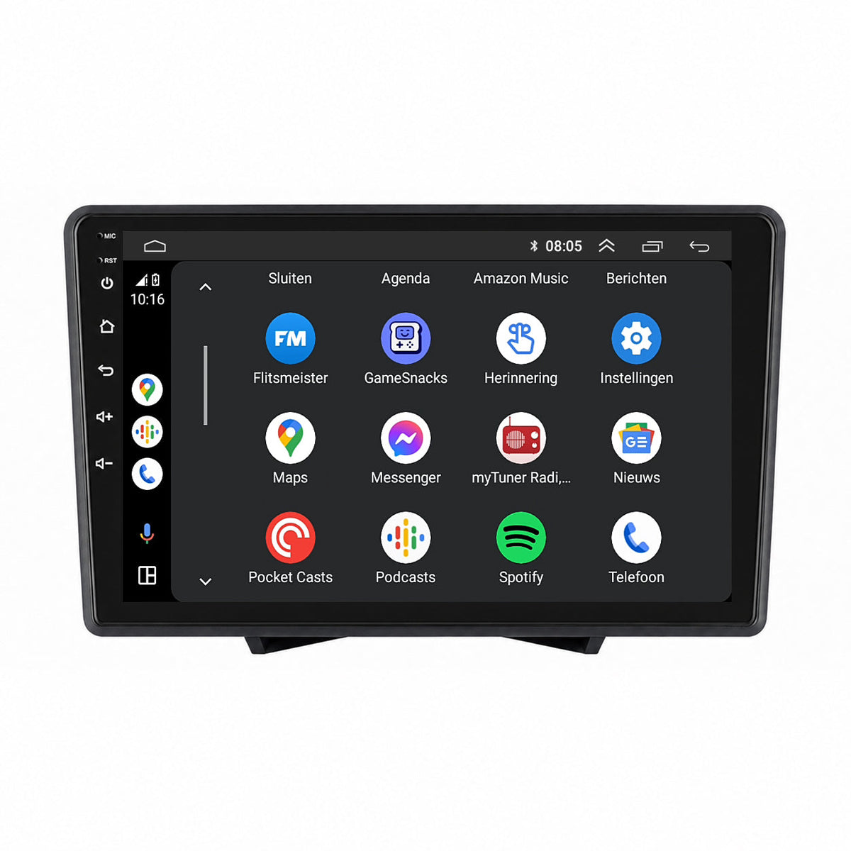 Ford Ka CarPlay & Android Auto car radio | 2007 to 2016 | Android 13 | Davilon-3