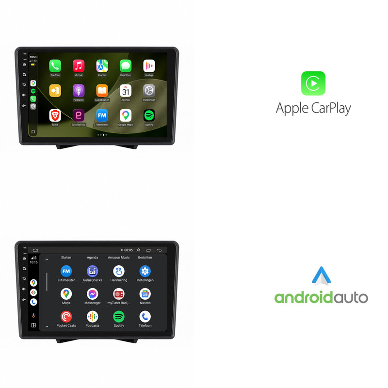 Ford Ka CarPlay & Android Auto car radio | 2007 to 2016 | Android 13 | Davilon-2