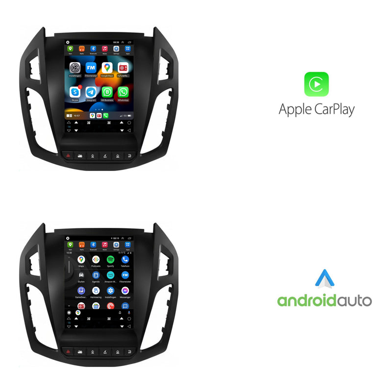 Ford Transit Connect CarPlay & Android Auto autoradio | 2013 t/m 2018 | Android 15 | Davilon-2