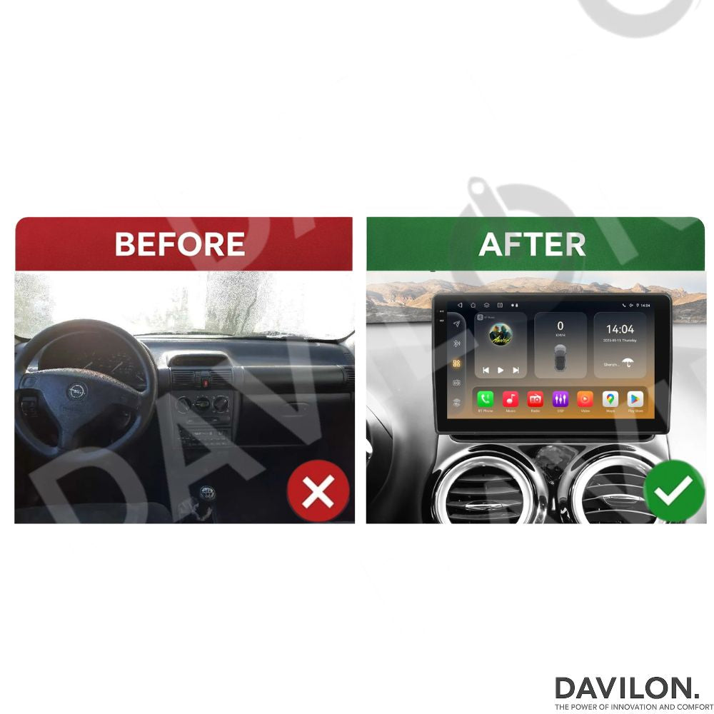 Opel Corsa D CarPlay & Android Auto autoradio | 2006 t/m 2013 | Android 13 | Davilon-4