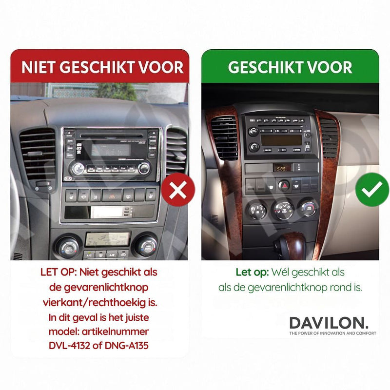 Kia Sorento Android 13 groot scherm CarPlay Android Auto 2002-2006-3