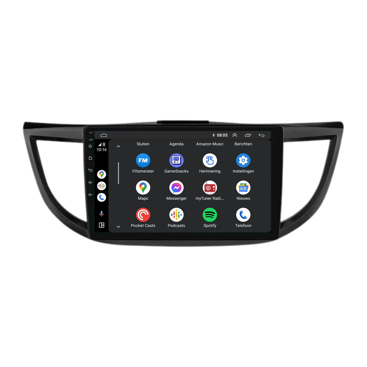Honda CR-V CarPlay & Android Auto autoradio | 2013 t/m 2018 | Android 15 | Davilon-3