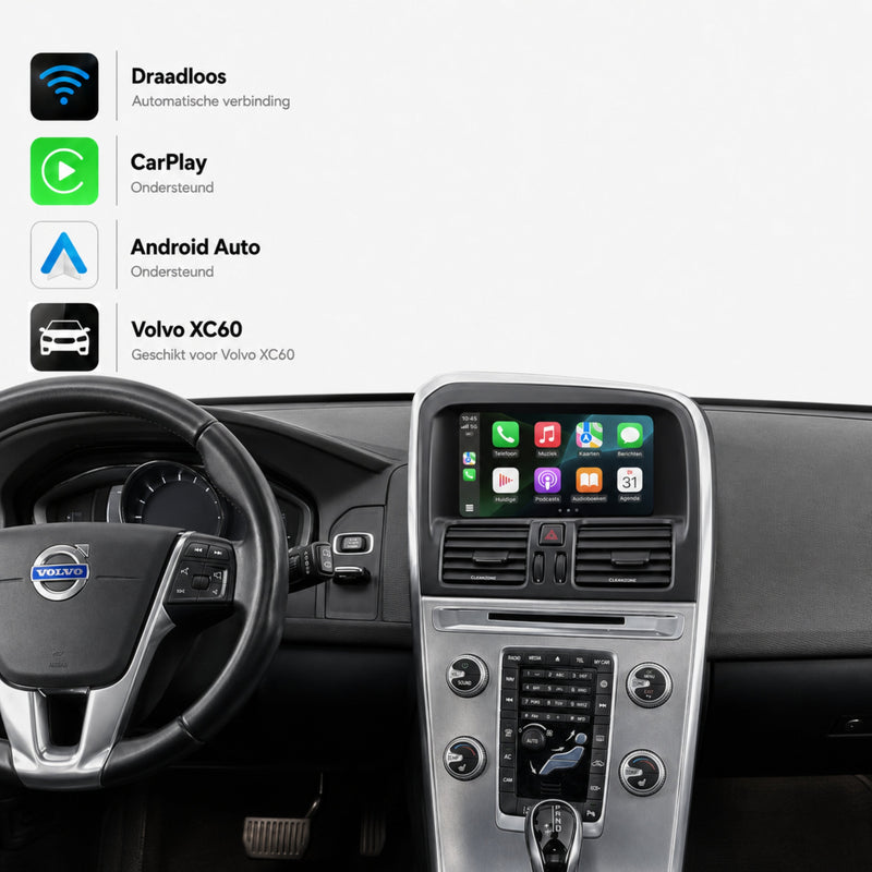 Volvo XC60 | 2014 t/m 2018 | CarPlay & Android Auto Box | Sensus Connect-1