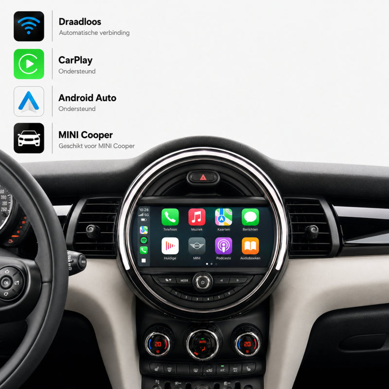 MINI Cooper | 2013 t/m 2017 | CarPlay & Android Auto Box-1