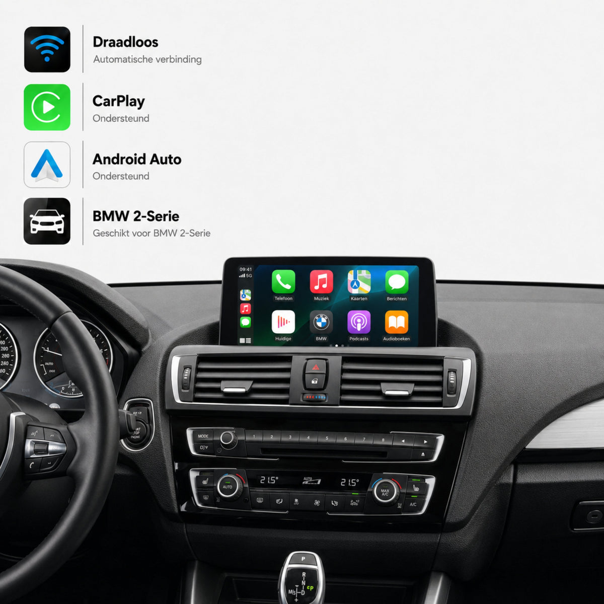 BMW 2 Series F22/F23 | 2016 to 2021 | CarPlay & Android Auto Box | NBT EVO