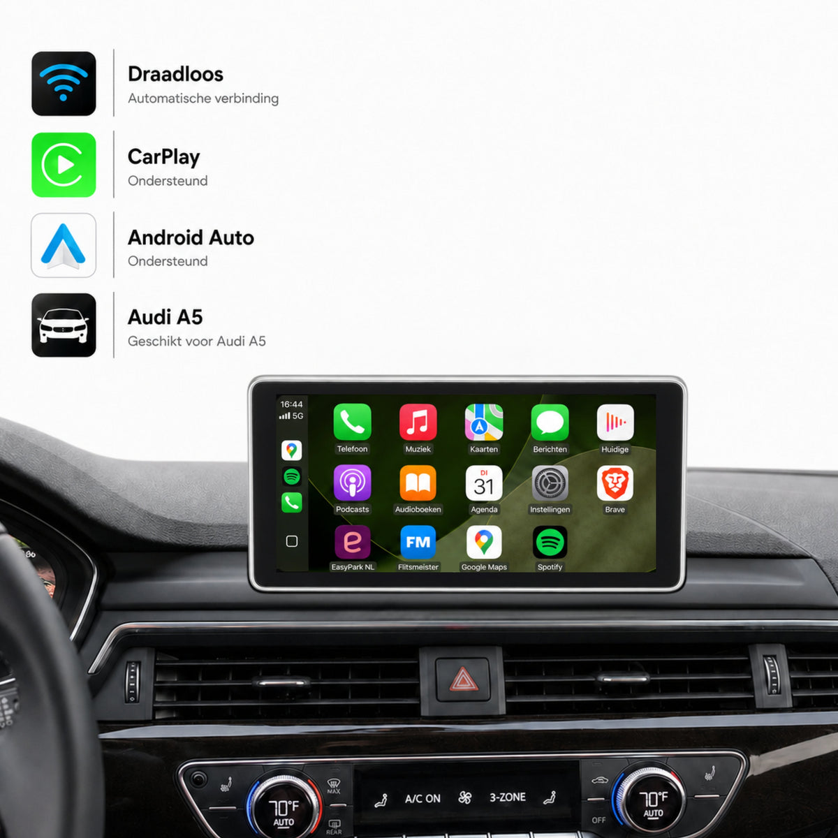 Audi A5, Audi S5 und Audi RS5 | 2017 bis 2019 | CarPlay & Android Auto Box | MIB