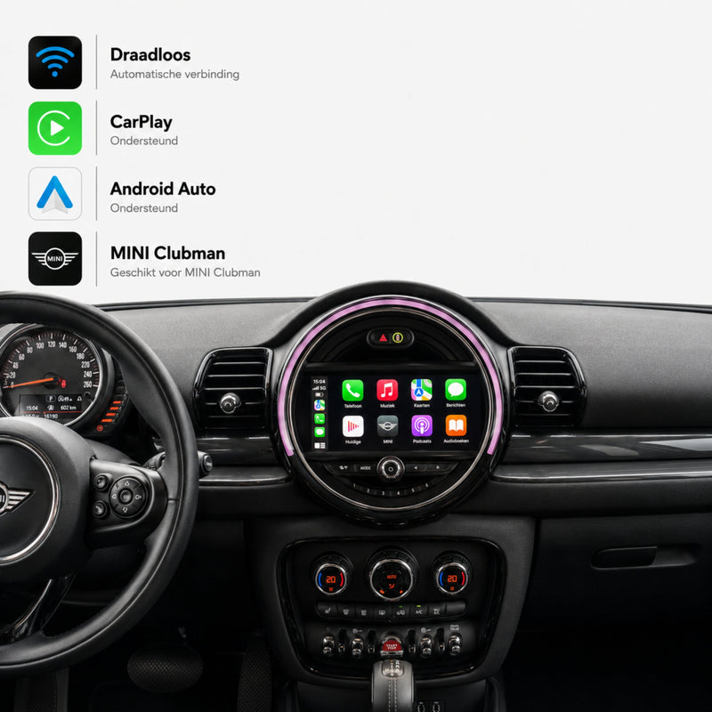 MINI Clubman | 2015 t/m 2017 | CarPlay & Android Auto Box-1