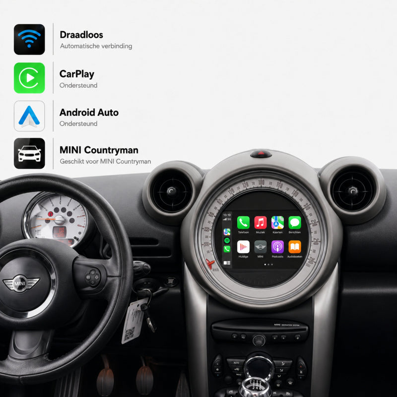 MINI Countryman | 2010 t/m 2015 | CarPlay & Android Auto Box-1