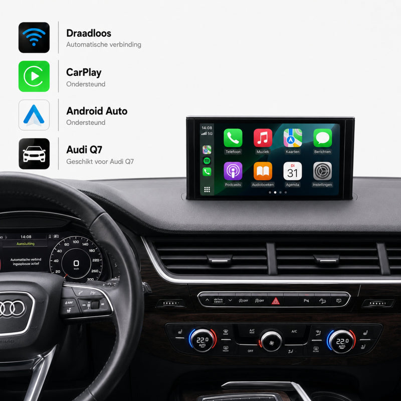 Audi Q7 | 2015 t/m 2019 | CarPlay & Android Auto Box | MIB-1