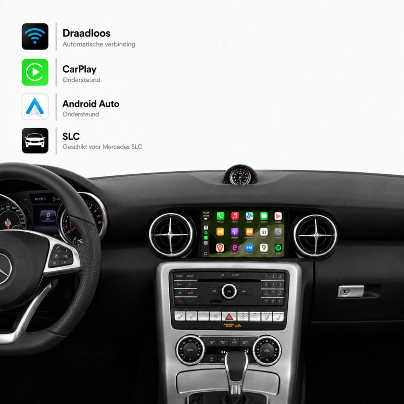 Mercedes SLC-Klasse R172 | 2014 t/m 2020 | CarPlay & Android Auto Box | NTG 5.0-1