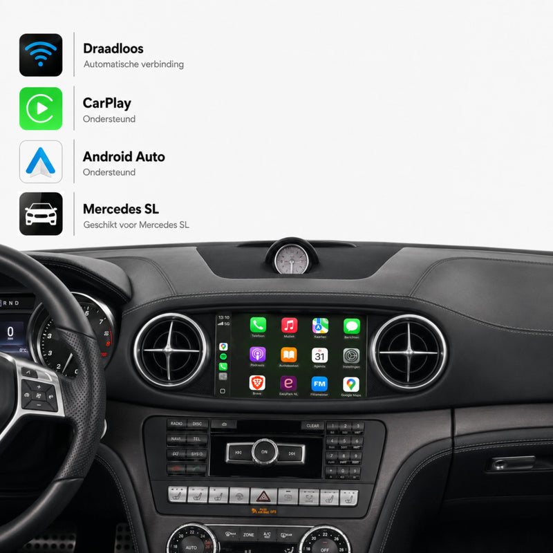Mercedes SL W231 | 2012 t/m 2016 | CarPlay & Android Auto Box | NTG 4.5-1