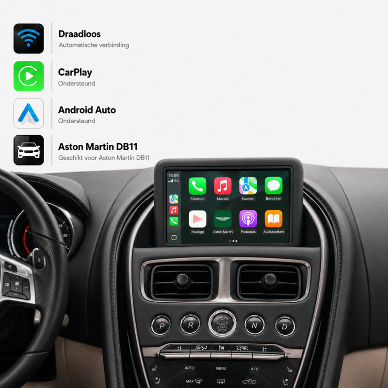 Aston Martin DB11 | 2016 t/m 2023 | CarPlay & Android Auto Box-1