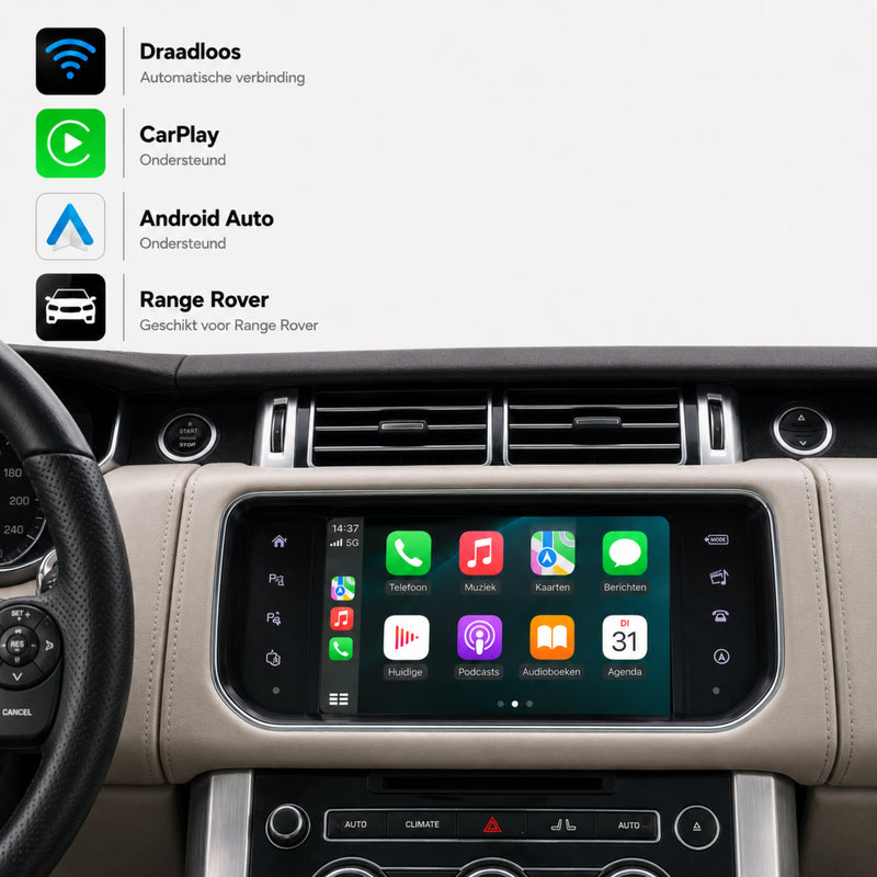 Land Rover Range Rover | 2012 t/m 2016 | CarPlay & Android Auto Box | Bosch-1