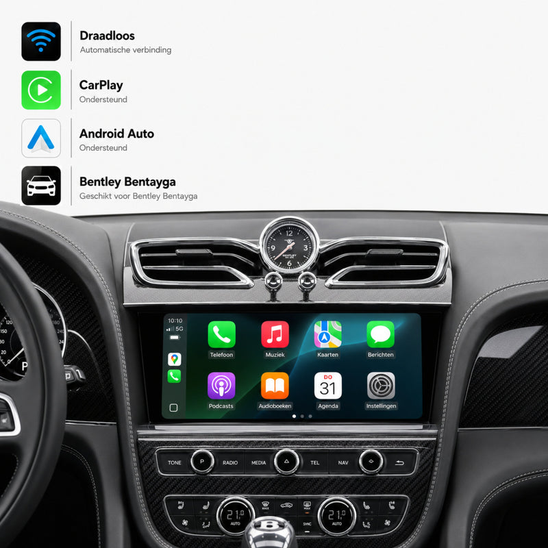 Bentley Bentayga | 2020 t/m 2026 | CarPlay & Android Auto Box | MIB3-1