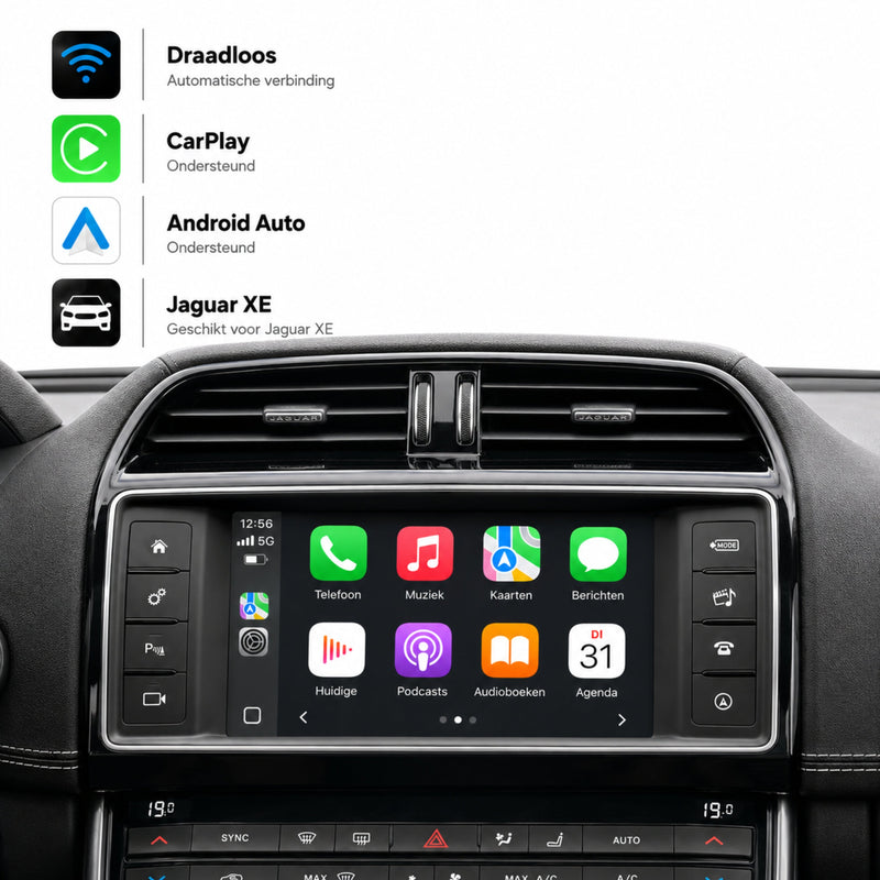 Jaguar XE | 2015 t/m 2020 | CarPlay & Android Auto Box | Harman-1
