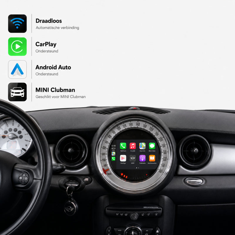 MINI Clubman | 2010 à 2015 | Boîtier CarPlay & Android Auto-1