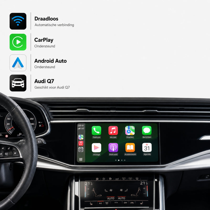 Audi Q7 en Audi SQ7 | 2019 t/m 2026 | CarPlay & Android Auto Box | MIB3-1