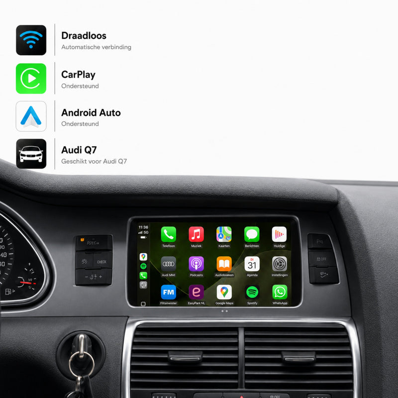 Audi Q7 | 2008 t/m 2014 | CarPlay & Android Auto Box | MMI 3G-1