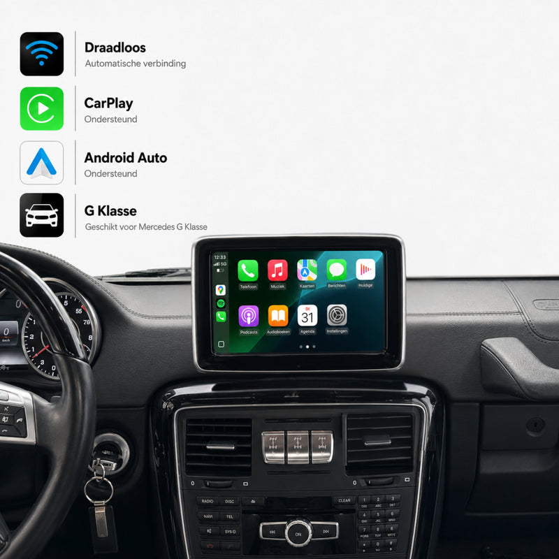 Mercedes G-Klasse W463 | 2012 t/m 2016 | CarPlay & Android Auto Box | NTG 4.5-1