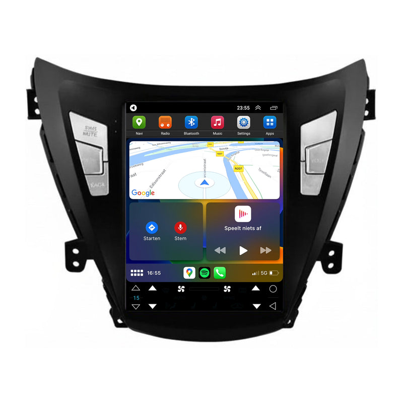 Hyundai Elantra Avante i35 CarPlay & Android Auto autoradio | 2011 t/m 2013 | Android 15 | Davilon-3