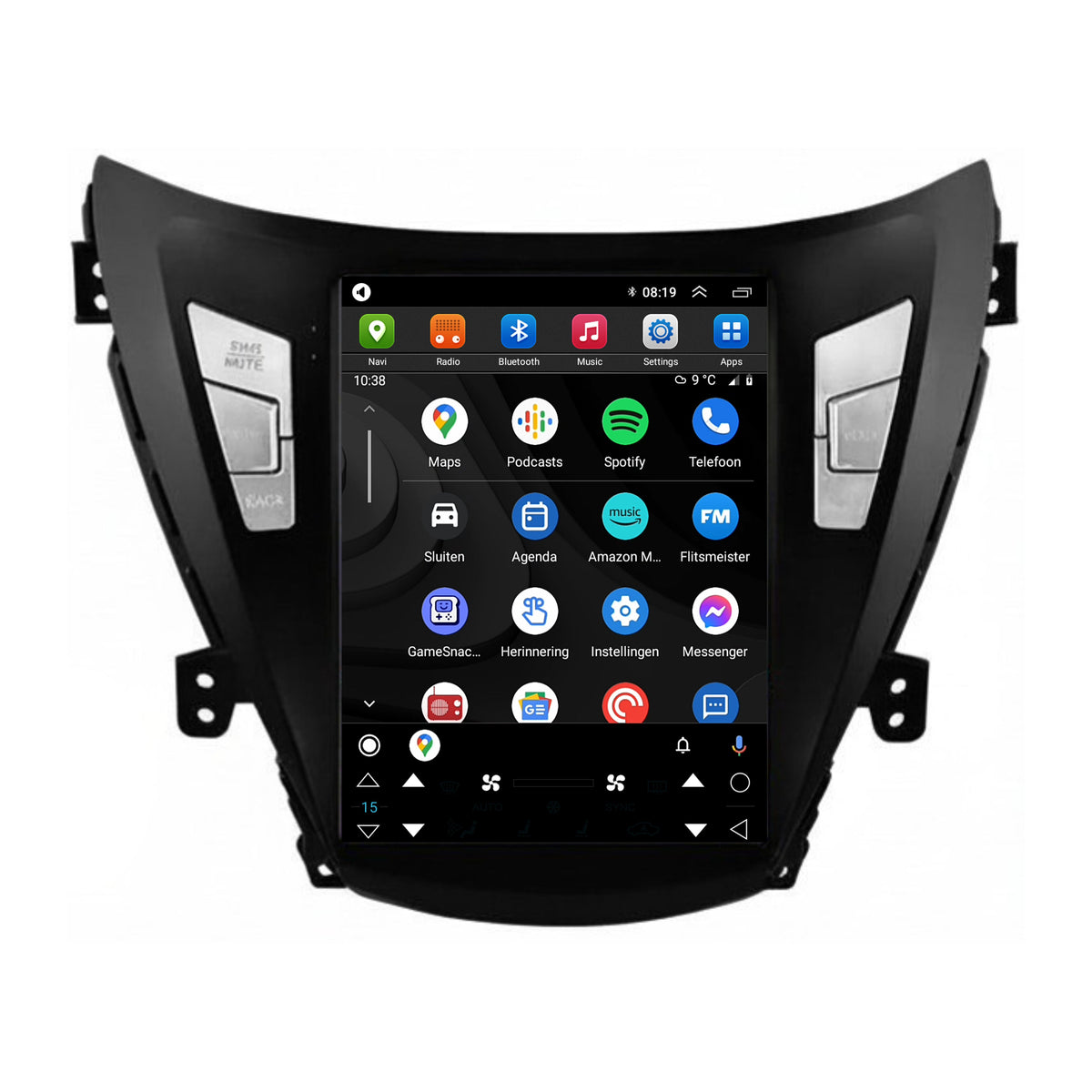 Hyundai Elantra Avante i35 CarPlay & Android Auto autoradio | 2011 t/m 2013 | Android 15 | Davilon-5