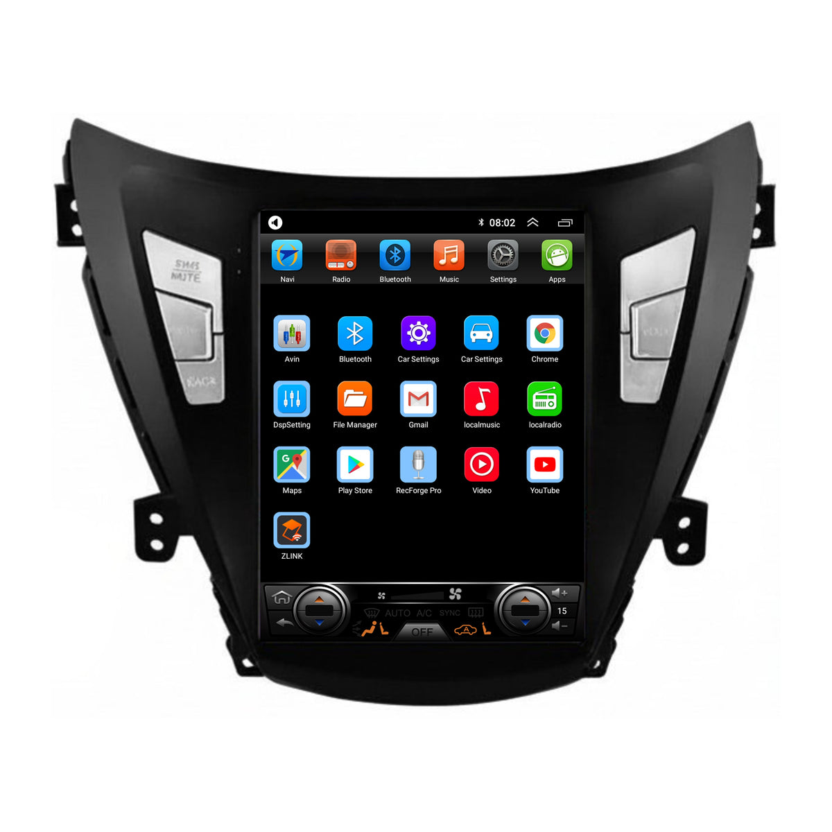 Hyundai Elantra Avante i35 CarPlay & Android Auto autoradio | 2011 t/m 2013 | Android 15 | Davilon-6