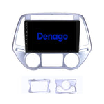 Hyundai i20 CarPlay autoradio | 2008 t/m 2014 | Denago DNG-A154 | 9 inch | Android 13 | Draadloos CarPlay & Android Auto
