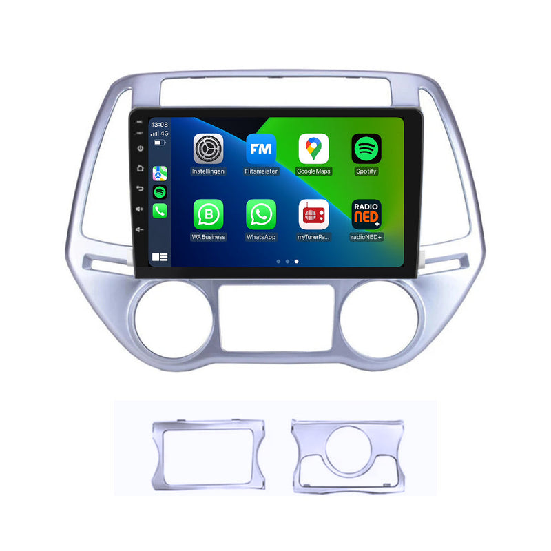 Hyundai i20 | Android 13 | Autoradio | 2008 t/m 2014 | CarPlay & Android Auto-1