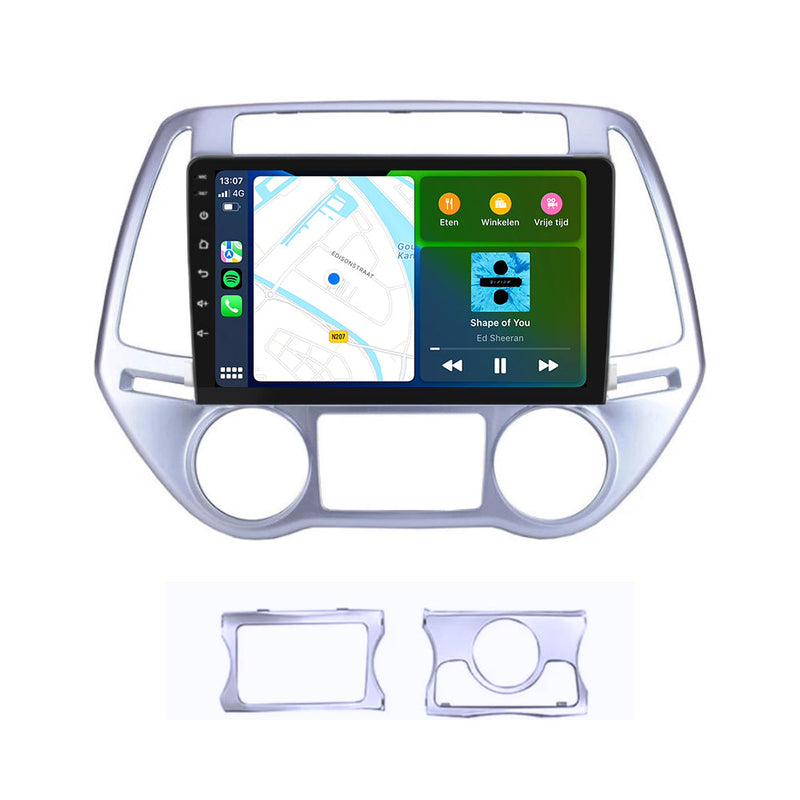 Hyundai i20 | Android 13 | Autoradio | 2008 t/m 2014 | CarPlay & Android Auto-5