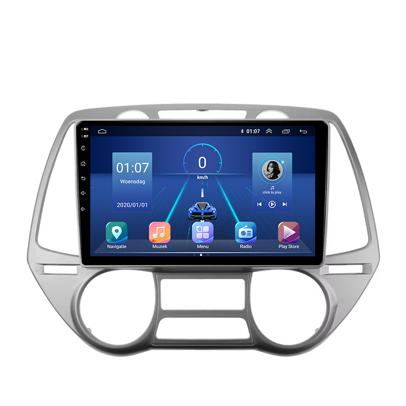 Hyundai i20 | Android 13 | Autoradio | 2008 t/m 2014 | CarPlay & Android Auto-6
