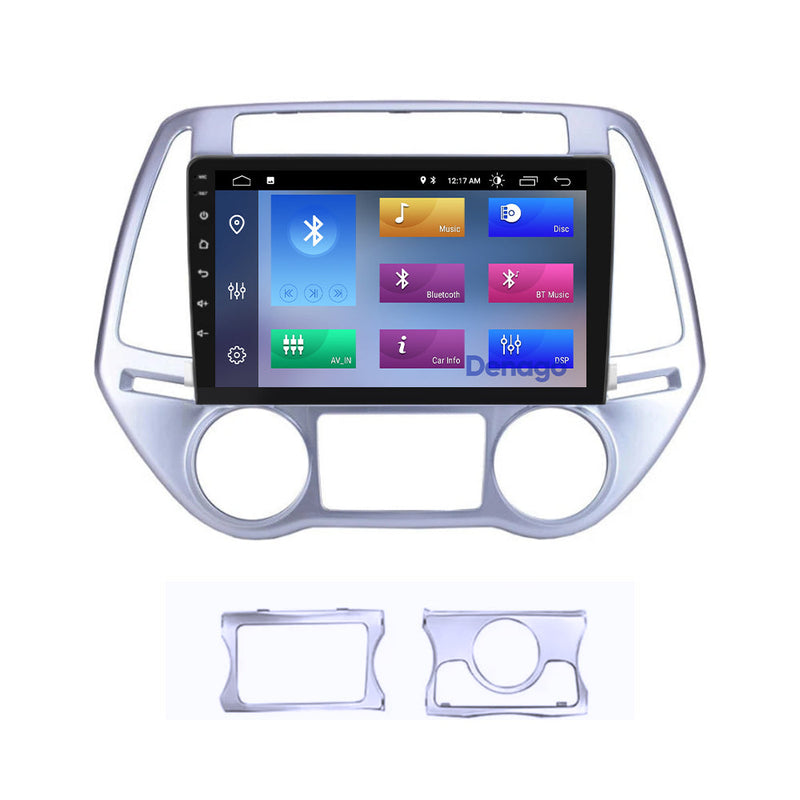 Hyundai i20 CarPlay autoradio | 2008 t/m 2014 | Denago DNG-A154 | 9 inch | Android 13 | Draadloos CarPlay & Android Auto-6