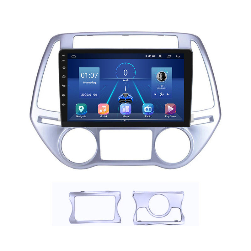 Hyundai i20 | Android 13 | Autoradio | 2008 t/m 2014 | CarPlay & Android Auto-6