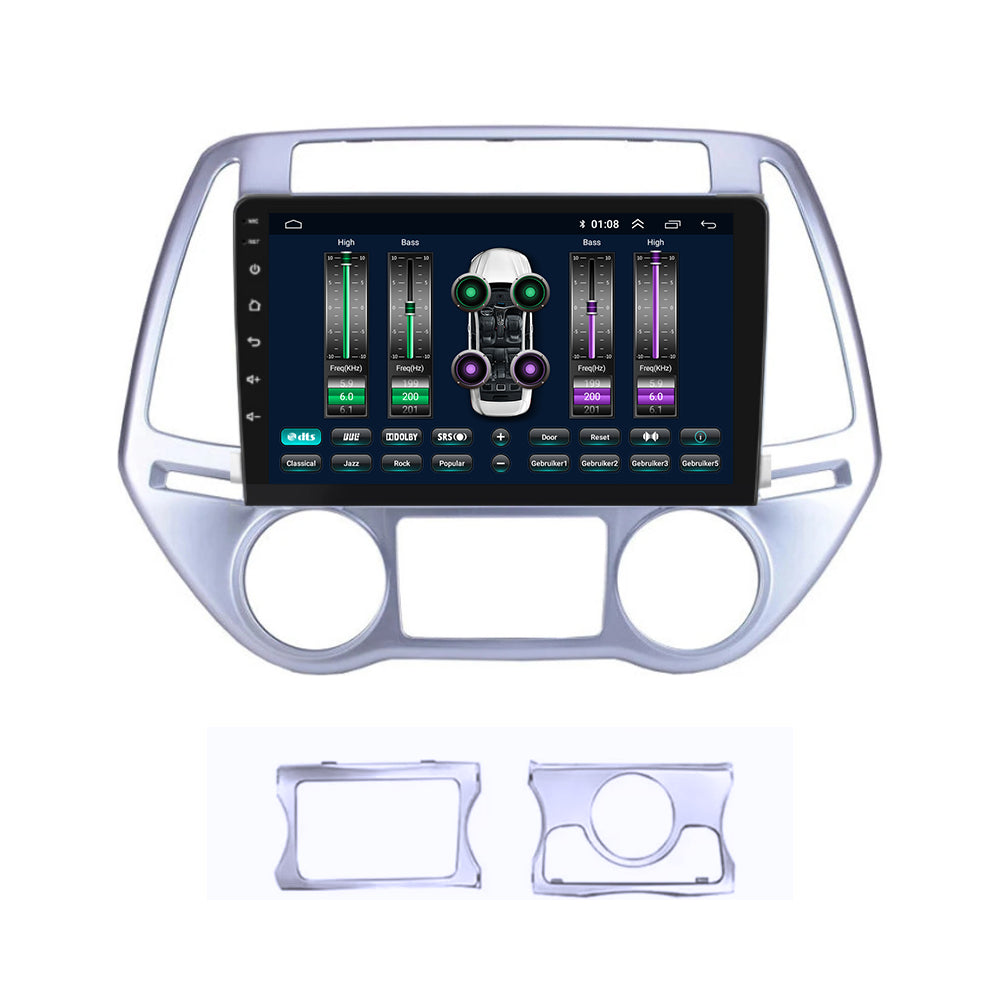 Hyundai i20 | Android 13 | Autoradio | 2008 t/m 2014 | CarPlay & Android Auto-7
