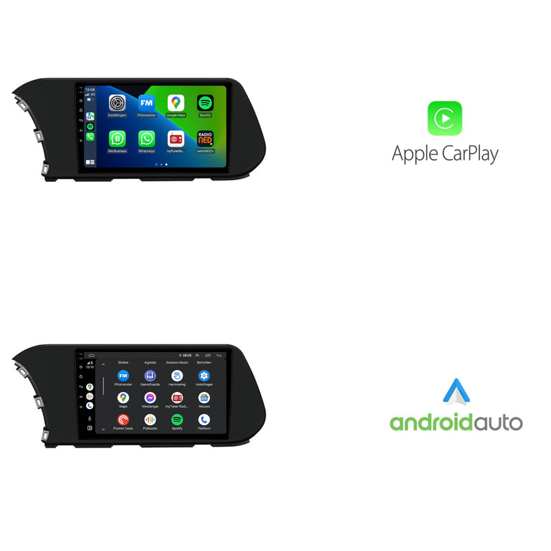 Hyundai i20 CarPlay & Android Auto autoradio | 2020 t/m 2025 | Android 15 | Davilon-2