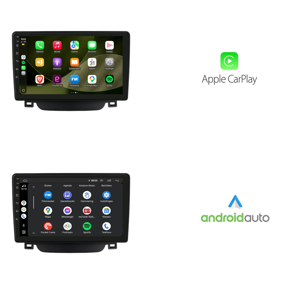 Hyundai i30 CarPlay & Android Auto car radio | 2012 to 2017 | Android 13 | Davilon