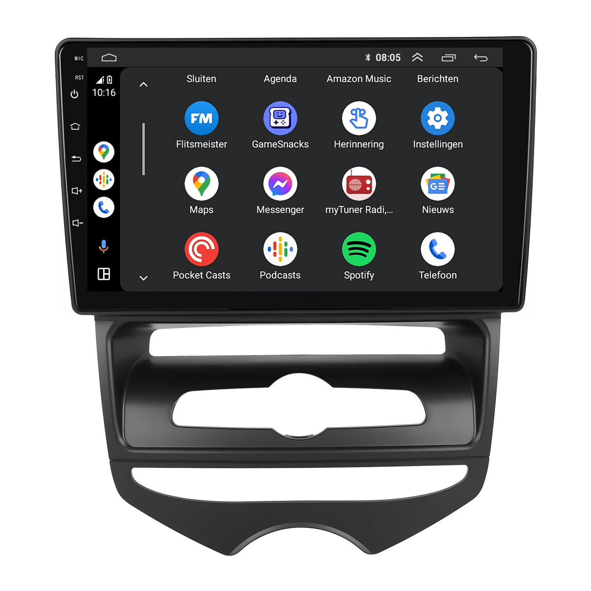 Hyundai IX20 | Android 13 | Autoradio | 2010 t/m 2019 | CarPlay & Android Auto-5