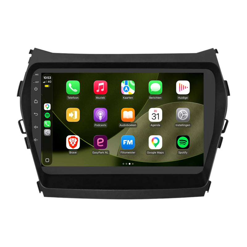 Hyundai Santa Fe CarPlay & Android Auto autoradio | 2012 t/m 2018 | Android 15 | Davilon-1
