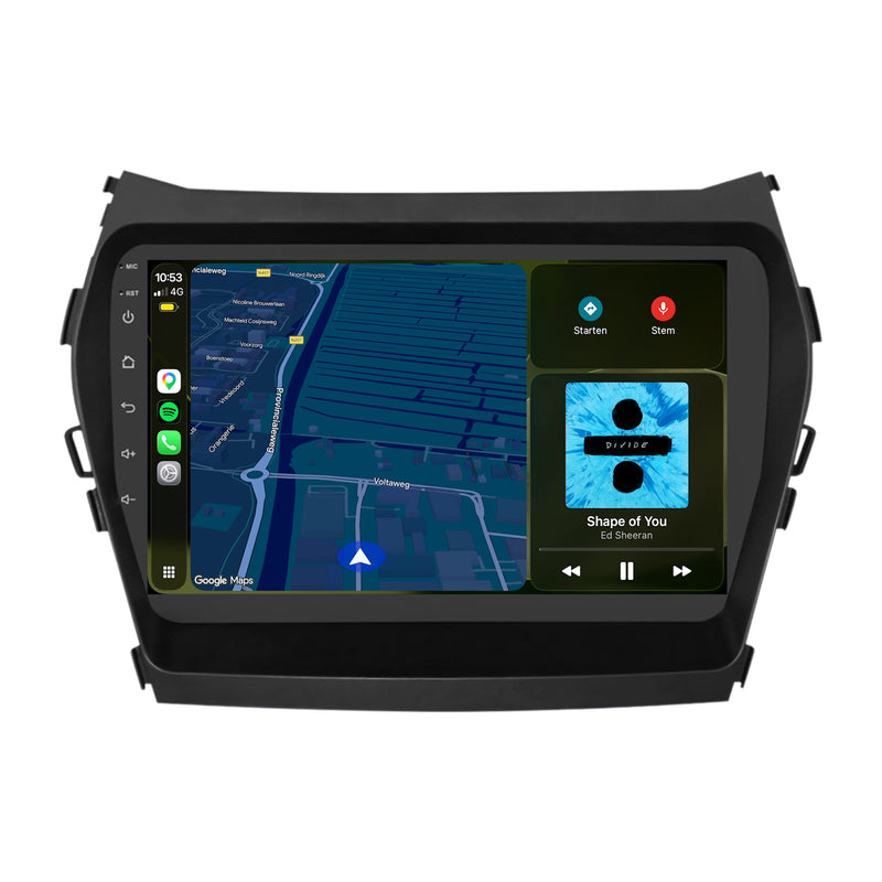 Hyundai Santa Fe CarPlay & Android Auto autoradio | 2012 t/m 2018 | Android 15 | Davilon-7