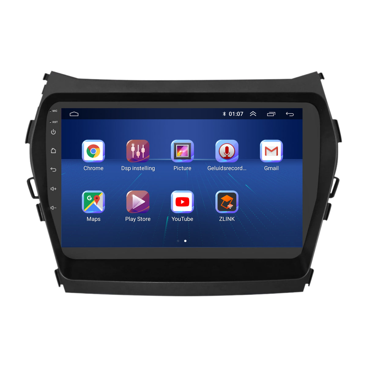 Hyundai Santa Fe CarPlay & Android Auto autoradio | 2012 t/m 2018 | Android 15 | Davilon-4