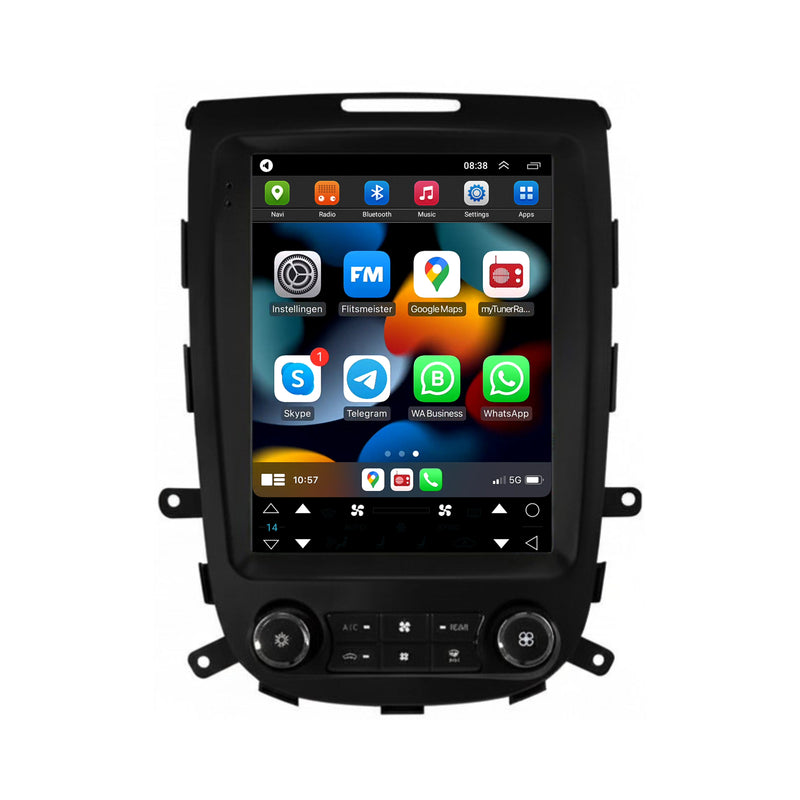 Hyundai Santa Fe 2 CarPlay & Android Auto autoradio | 2006 t/m 2012 | Android 15 | Davilon-1