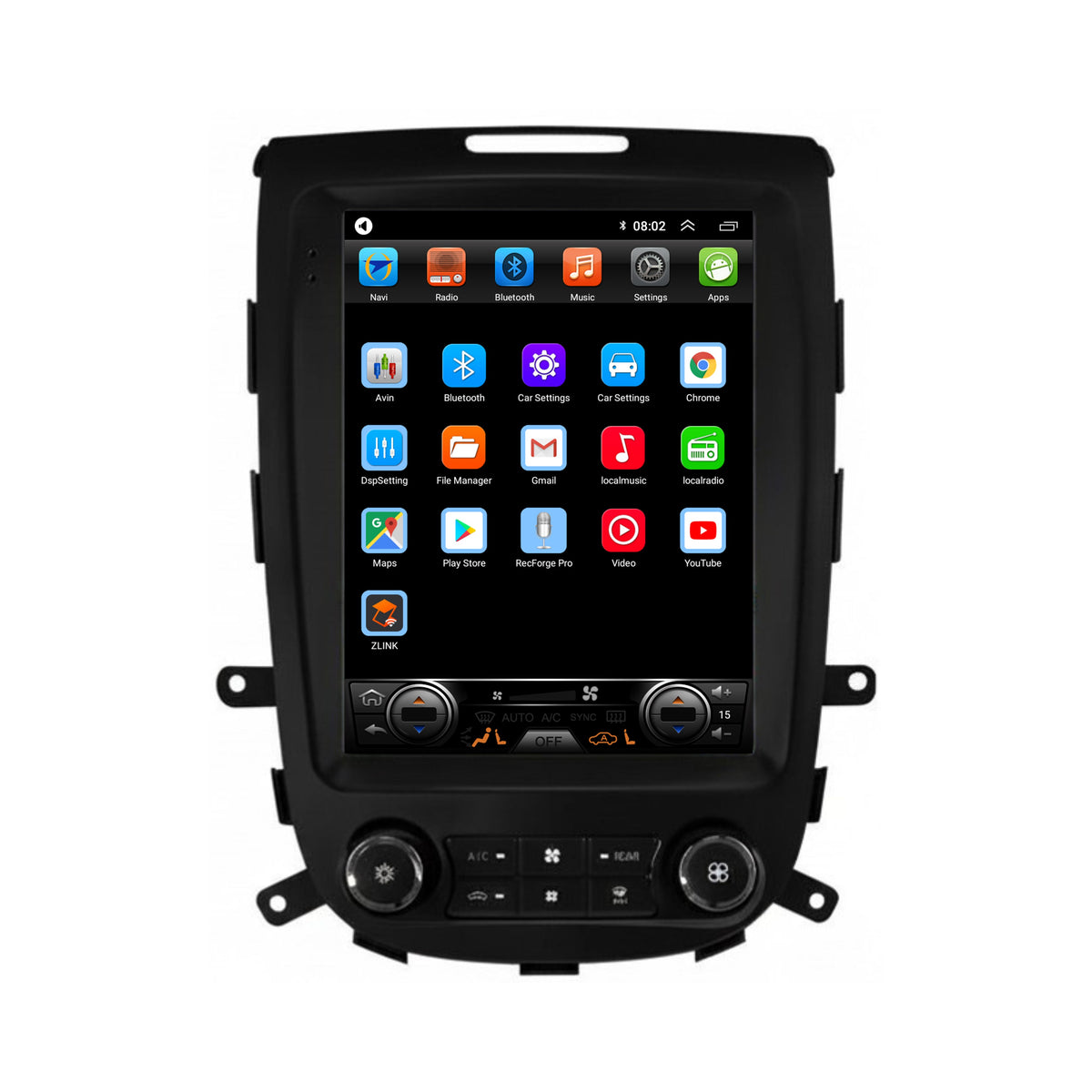 Hyundai Santa Fe 2 CarPlay & Android Auto autoradio | 2006 t/m 2012 | Android 15 | Davilon-6