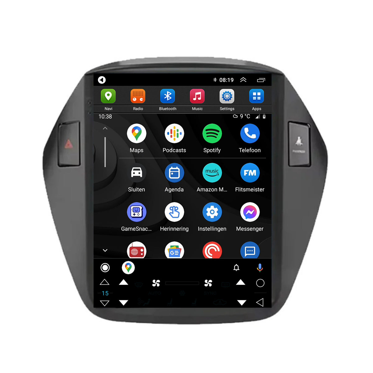 Hyundai ix35 CarPlay & Android Auto Autoradio | 2009 bis 2015 | Android 13 | Davilon | Großer Bildschirm-3