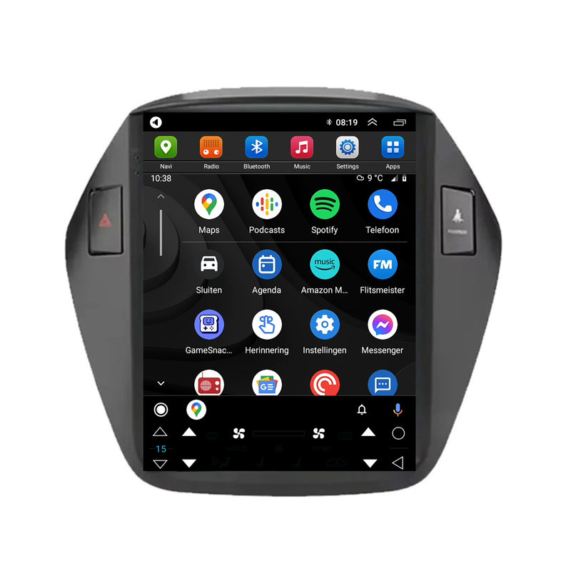 Hyundai ix35 CarPlay & Android Auto Autoradio | 2009 bis 2015 | Android 13 | Davilon | Großer Bildschirm-3