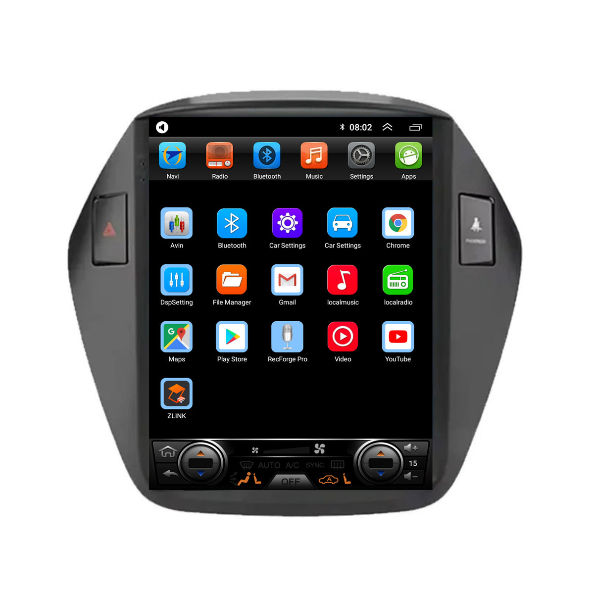 Hyundai ix35 CarPlay & Android Auto Autoradio | 2009 bis 2015 | Android 13 | Davilon | Großer Bildschirm-6