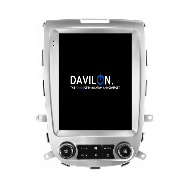 Hyundai Santa Fe 2 CarPlay & Android Auto autoradio | 2006 t/m 2012 | Android 15 | Davilon | Zilver-8