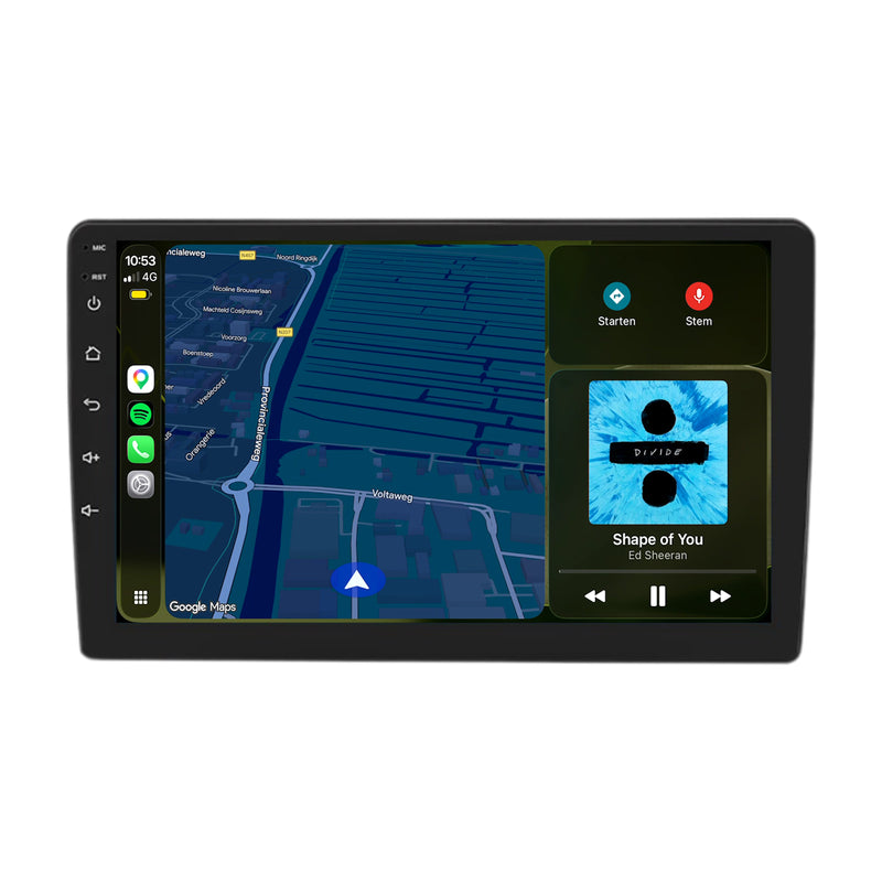 Jeep Wrangler CarPlay & Android Auto autoradio | 2007 t/m 2018 | Android 15 | Davilon-5