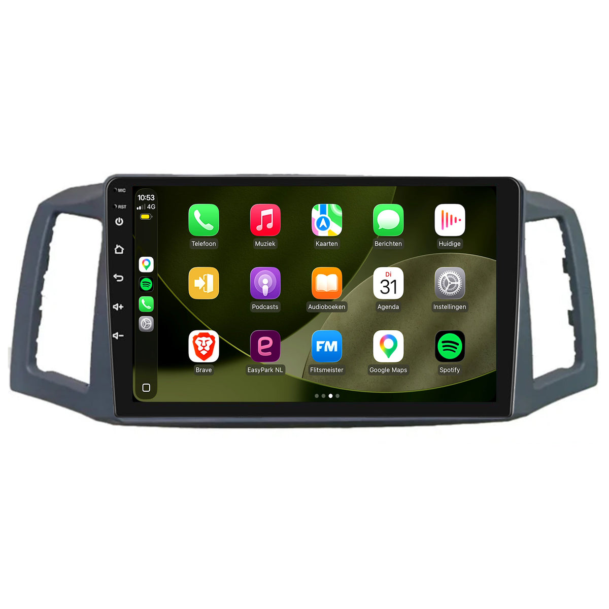 Jeep Grand Cherokee CarPlay & Android Auto car radio | 2004 to 2007 | Android 13 | Davilon | 9 inch