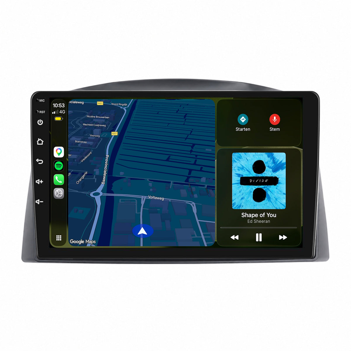 Jeep Grand Cherokee CarPlay & Android Auto autoradio | 2004 t/m 2007 | Android 15 | Davilon | 10 inch-3