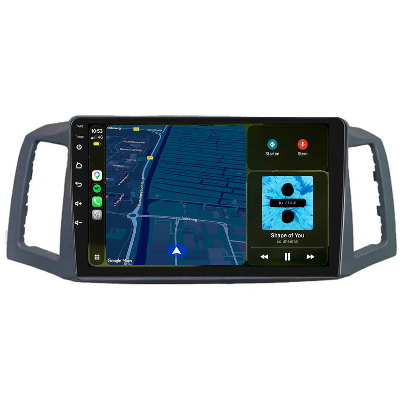 Jeep Grand Cherokee CarPlay & Android Auto autoradio | 2004 t/m 2007 | Android 15 | Davilon | 9 inch-4